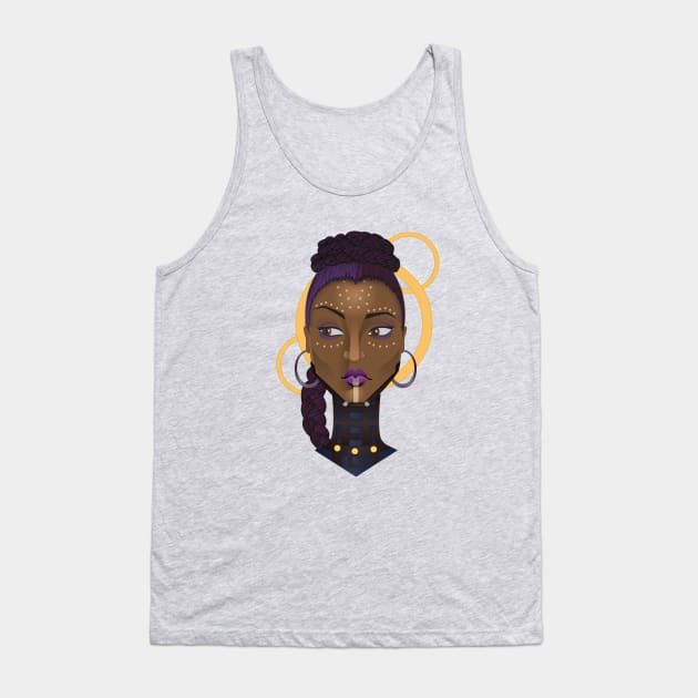 Wakanda Forever! : Shuri Tank Top by theprimordialm1992